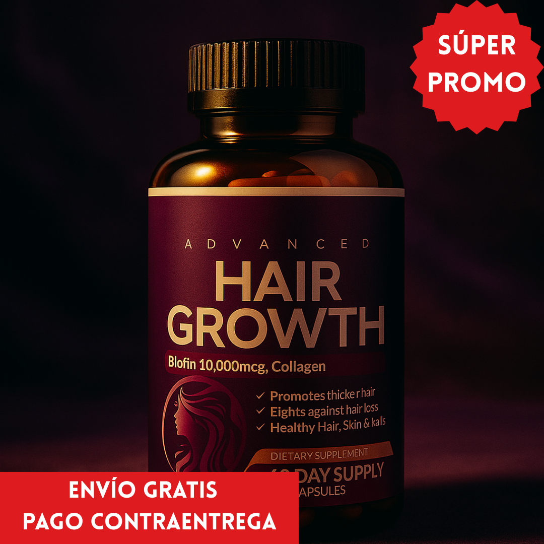 Hair Growth™: ORIGINAL Vitaminas para el crecimiento del cabello