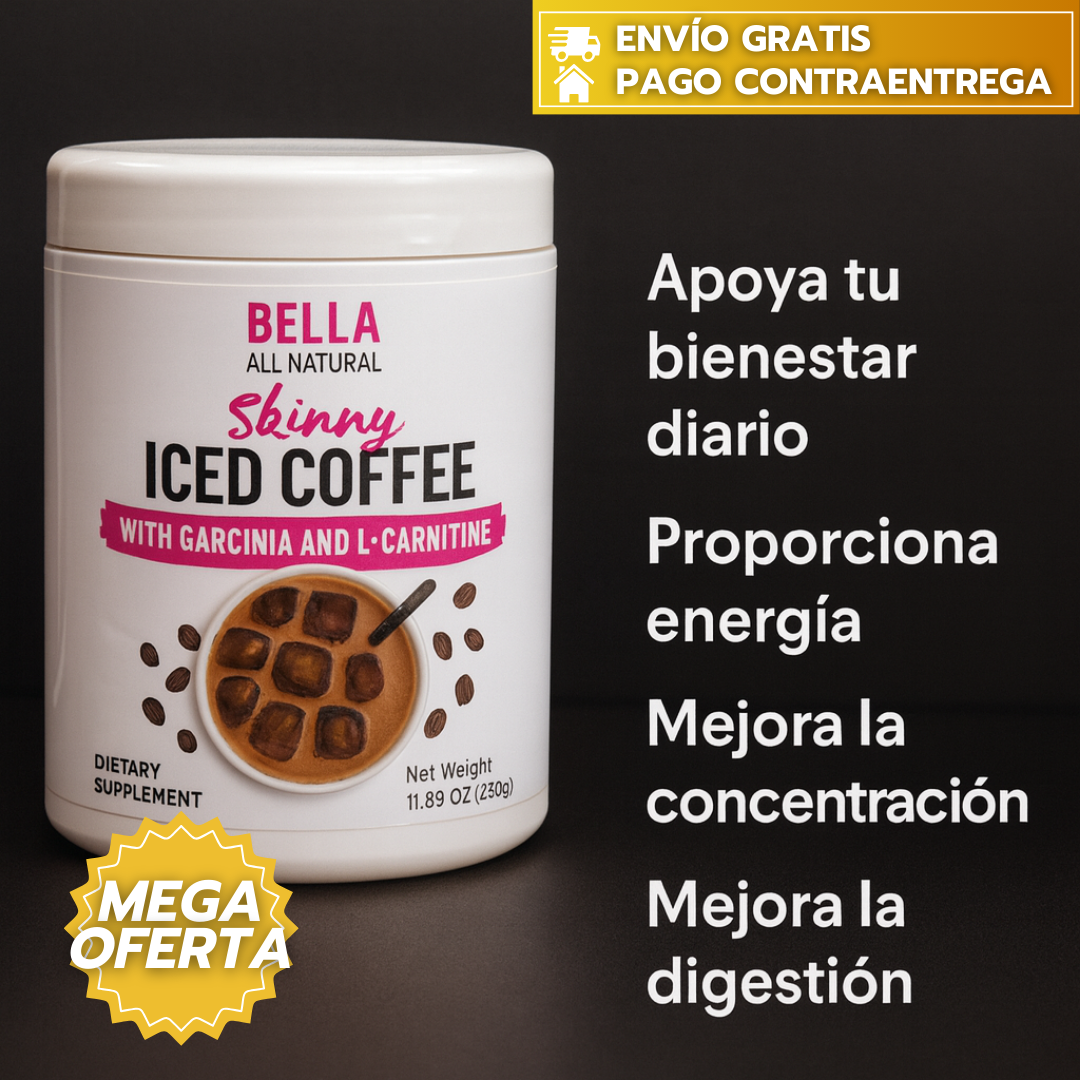 ICED COFFEE™: Bebida refrescante con probióticos para el bienestar digestivo