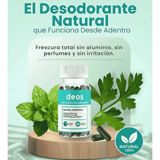 50%OFF 2x1 DEOS™: Cápsulas de Clorofila que Purifican, Desintoxican y Refrescan tu Cuerpo desde el Interior.