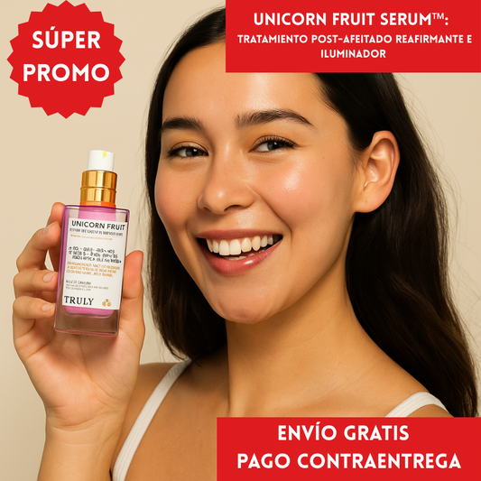 Unicorn Fruit Serum™: ORIGINAL Tratamiento Post-Afeitado Reafirmante e Iluminador