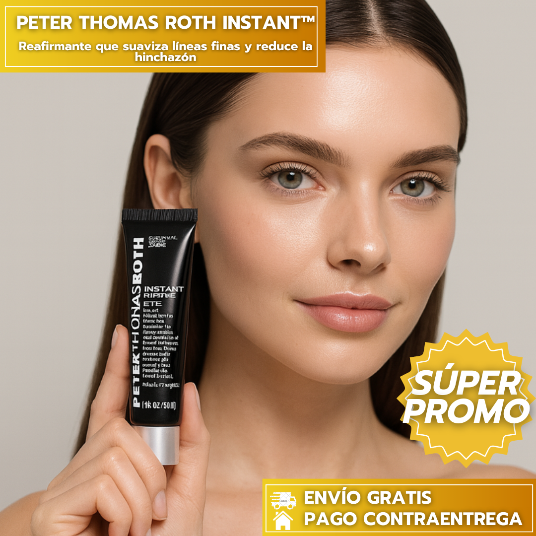 PETER THOMAS ROTH INSTANT FIRMx™: Reafirmante que suaviza líneas finas y reduce la hinchazón
