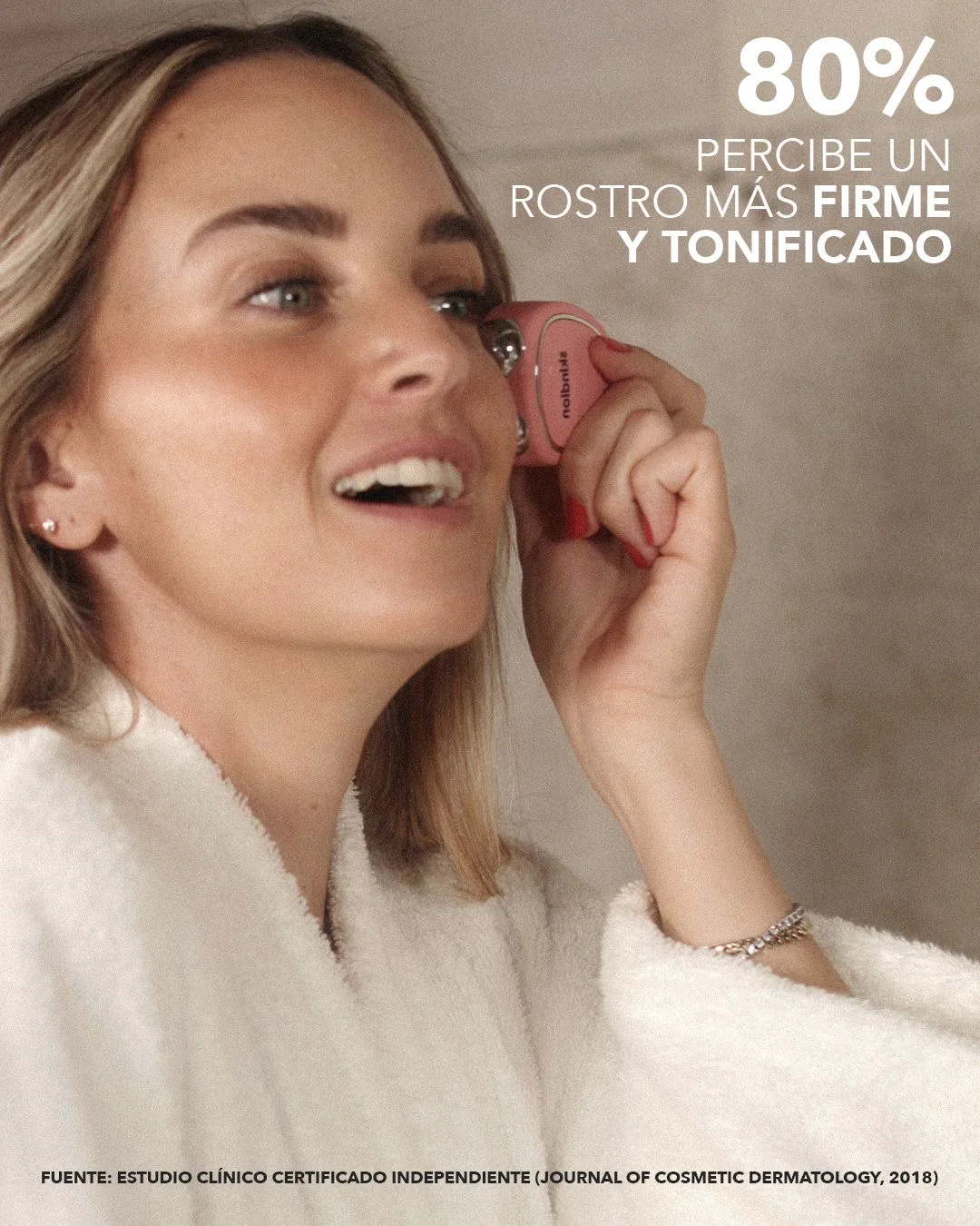 LIFTING FACIAL™: Masajeador facial Microcorriente - Rostro perfilado y rejuvenecido en 5 minutos 💆‍♀️