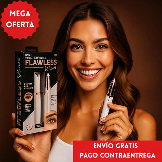 Flawless Brows™:PREMIUM Remover vello de las cejas rápido y sin dolor