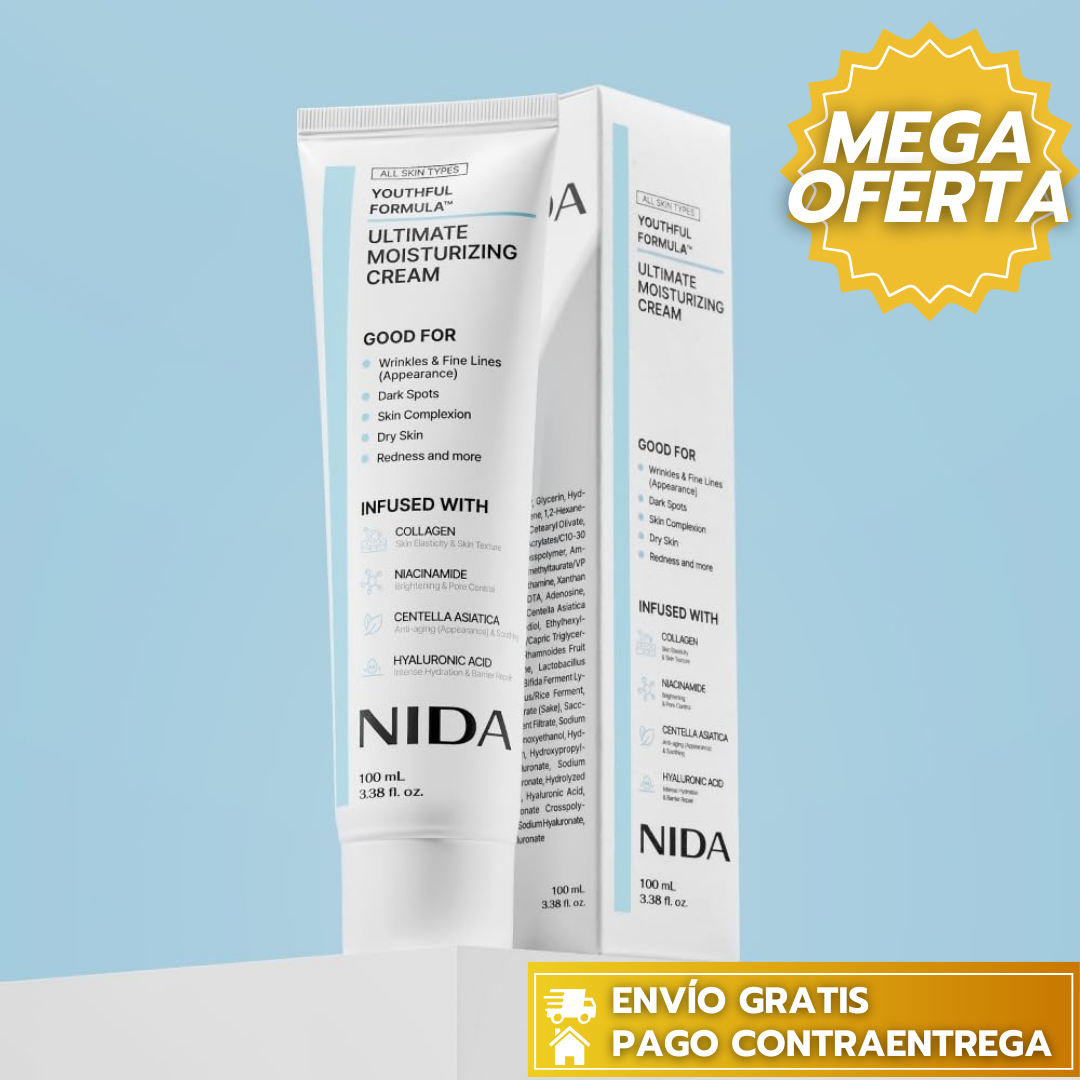 NIDA Youthful™: Crema reductora de líneas de expresión y arruguitas con Formula Ultimate A1