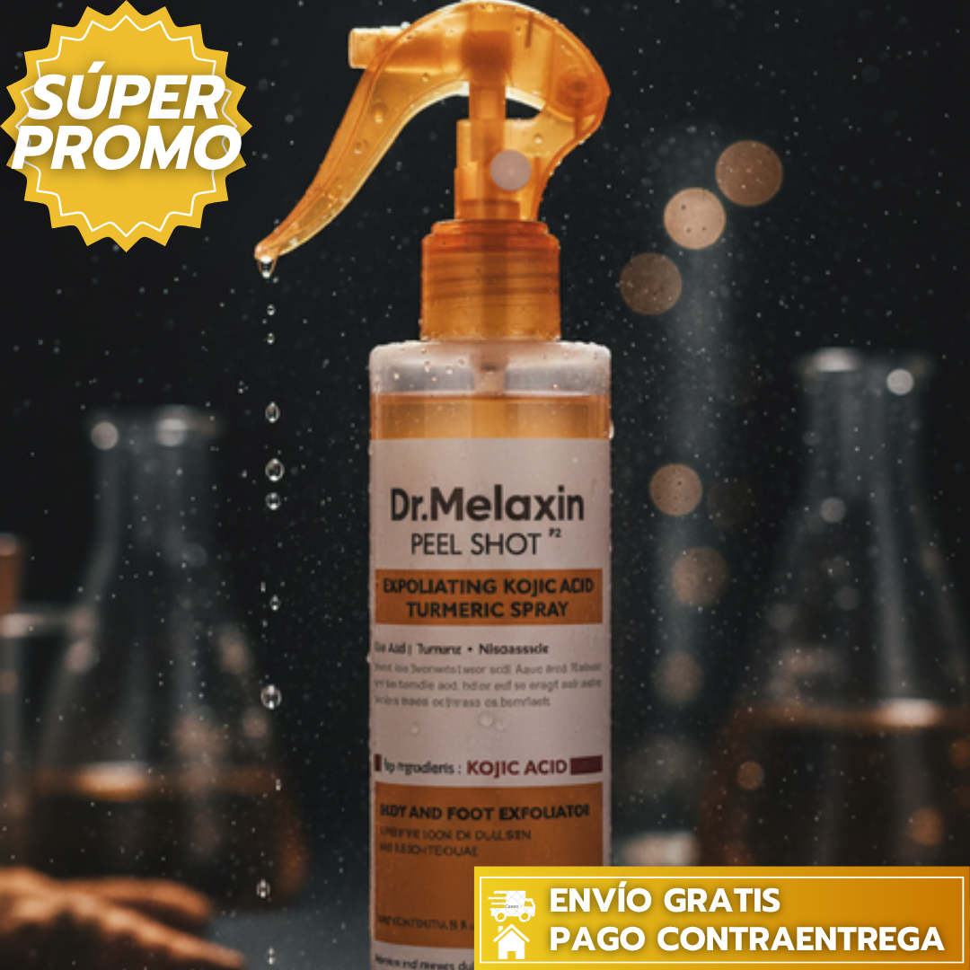 DR.MELAXIN PEEL SHOT™: Exfoliante para la piel, elimina impurezas dejando una piel radiante.