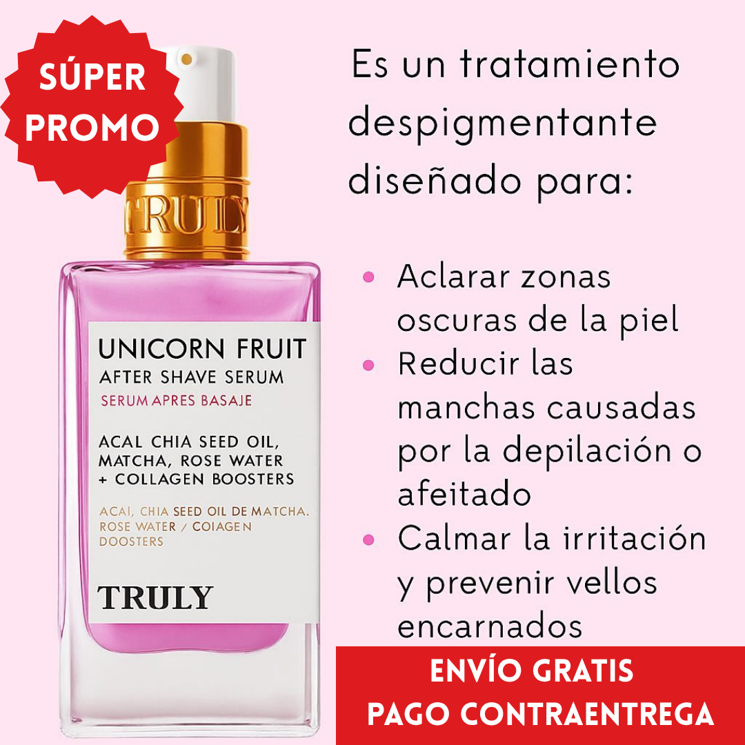 Unicorn Fruit Serum™: ORIGINAL Tratamiento Post-Afeitado Reafirmante e Iluminador