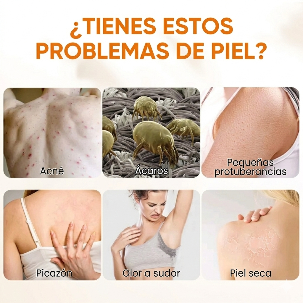 50% OFF- QUARXERY™: Limpieza profunda anti-ácaros y control de acné corporal