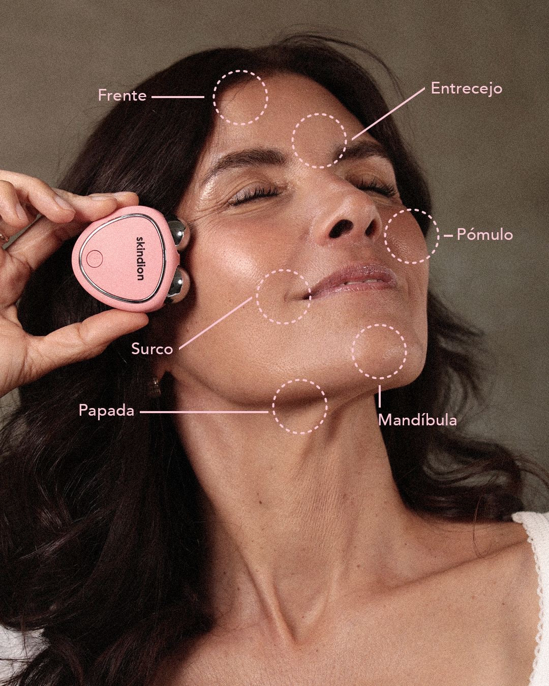 LIFTING FACIAL™: Masajeador facial Microcorriente - Rostro perfilado y rejuvenecido en 5 minutos 💆‍♀️