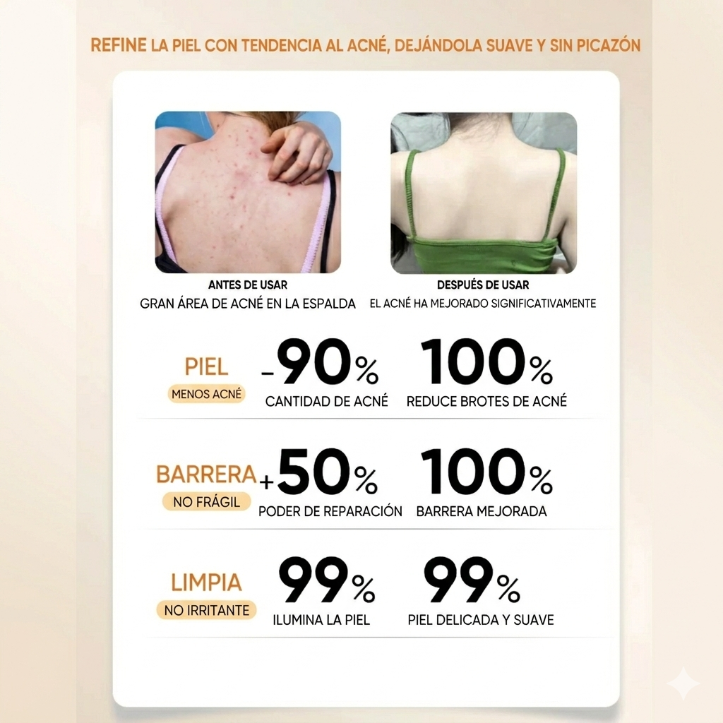 50% OFF- QUARXERY™: Limpieza profunda anti-ácaros y control de acné corporal