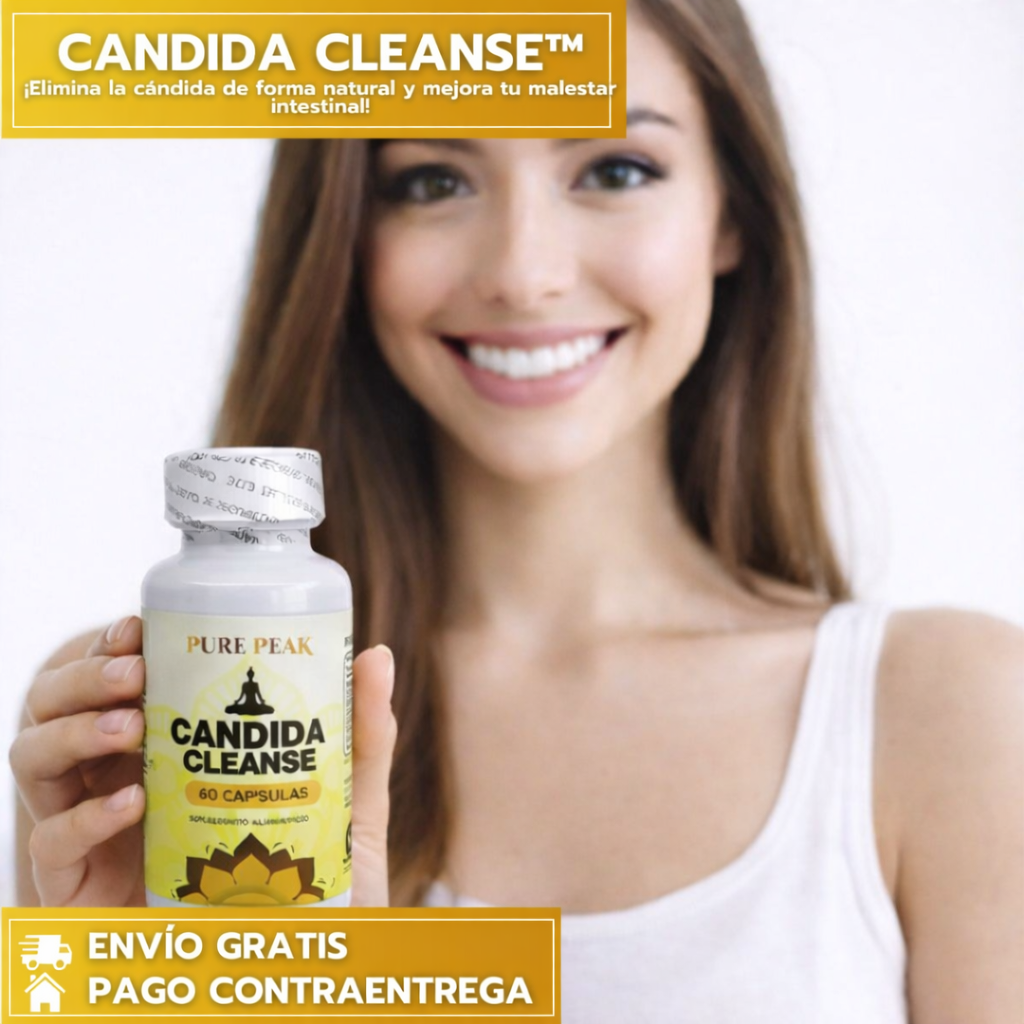 50%OFF-MEGA PROMO - CANDIDA CLEANSE™ :¡Elimina la cándida de forma natural y mejora tu malestar intestinal!