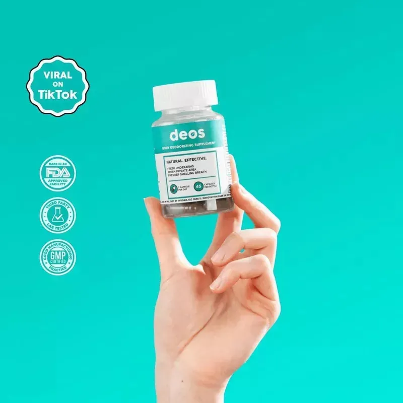 50%OFF 2x1  DEOS™: Cápsulas de Clorofila que Purifican, Desintoxican y Refrescan tu Cuerpo desde el Interior.