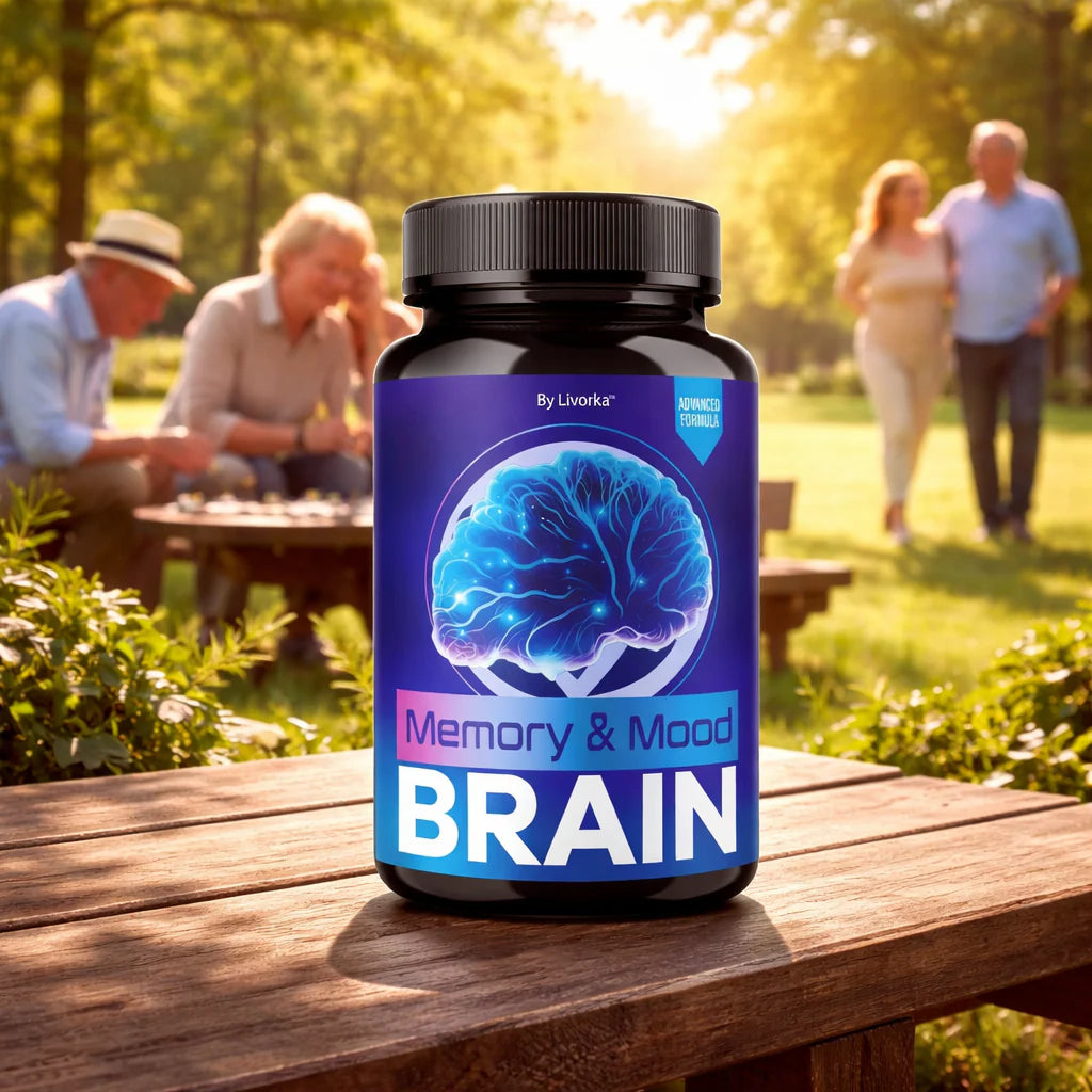 BRAIN MEMORY™: Suplemento Contra la Neuropatía natural para enfoque, claridad y energía mental