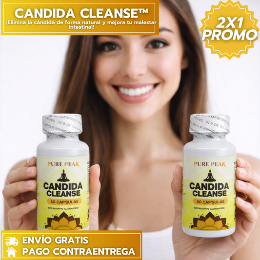 50%OFF 2x1 - CANDIDA CLEANSE™ :¡Elimina la cándida de forma natural y mejora tu malestar intestinal!