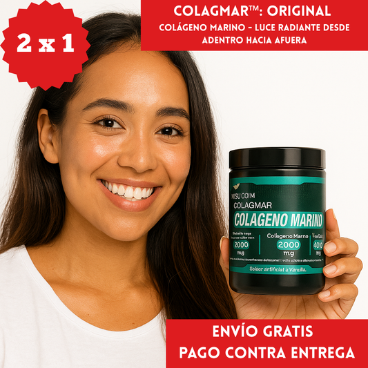 COLAGMAR™: ORIGINAL COLÁGENO MARINO - Luce radiante desde adentro hacia afuera
