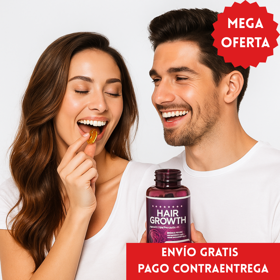 Hair Growth™: ORIGINAL Vitaminas para el crecimiento del cabello
