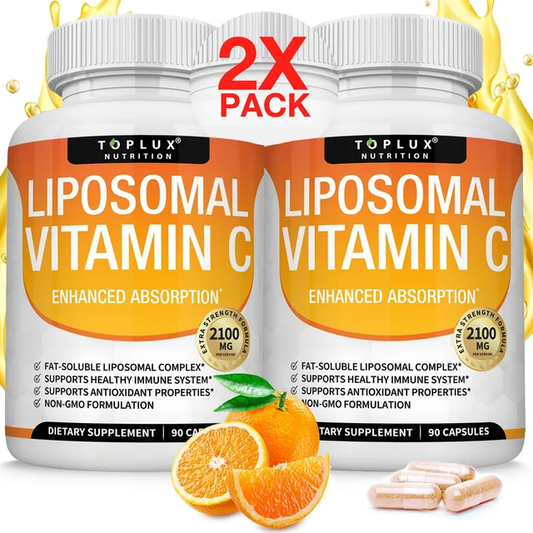 50%OFF 2X1 LIPOSOMAL VITAMIN C™. Alta absorción: Energía, defensas y circulación para mujeres +40