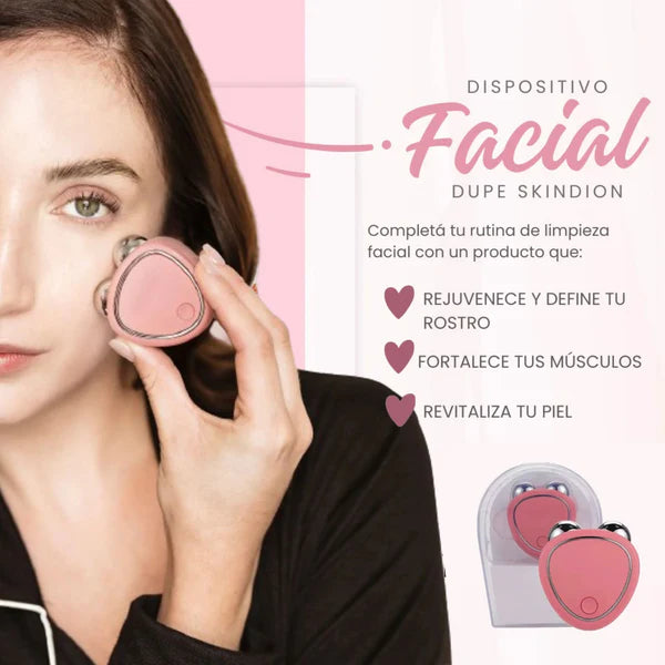 LIFTING FACIAL™: Masajeador facial Microcorriente - Rostro perfilado y rejuvenecido en 5 minutos 💆‍♀️